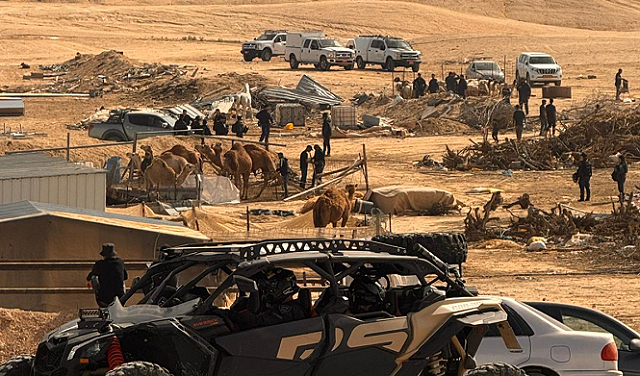 السلطات الاسرائيلية تهدم 16 منزلا  في قرية السرّة بالنقب